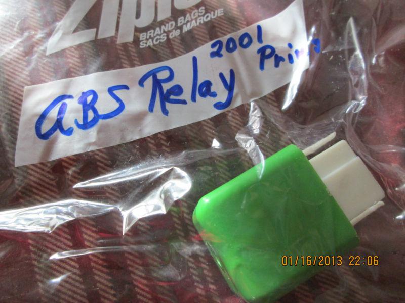 Abs relay for 2001 toyota prius