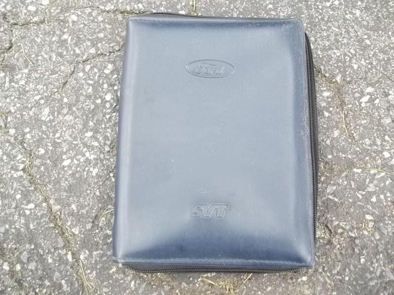 Ford svt owners manual cover blue contour cobra mustang r lightning