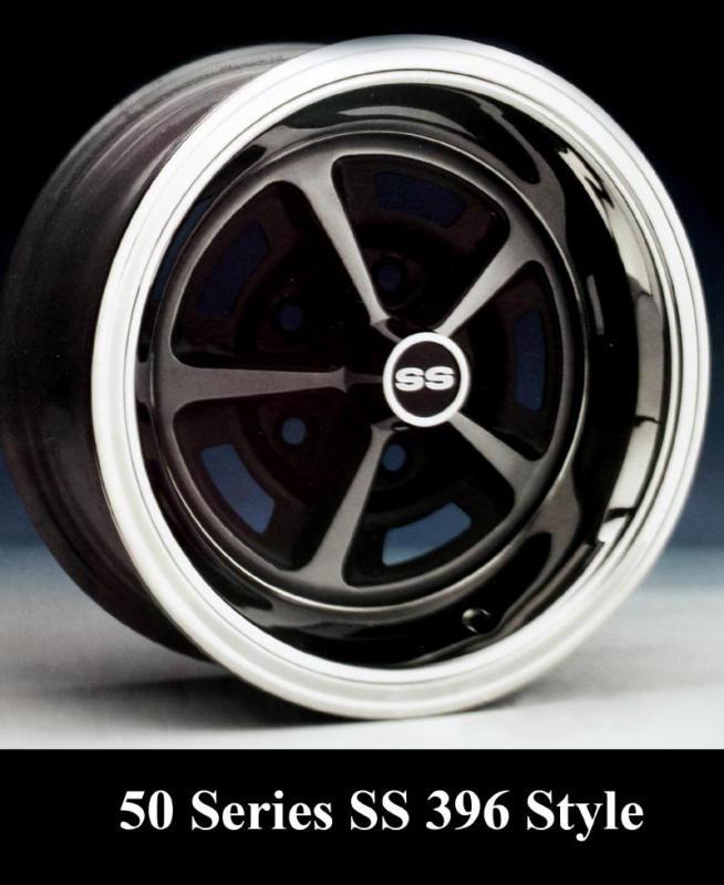 4 -15x7 50 series ss 396 wheel size: :