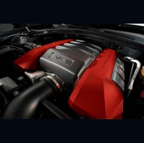 13-14 chevrolet camaro v8 ls3/l99 engine cover victory red oem 92247654