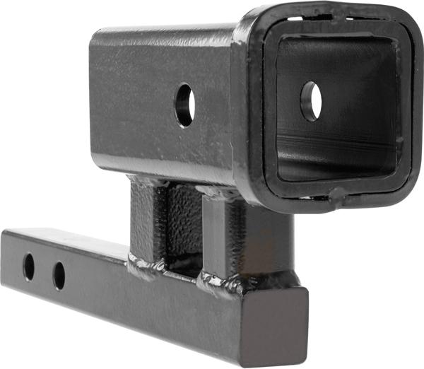 1-1/4" to 2" trailer hitch rise-drop receiver adaptor (drh-2)