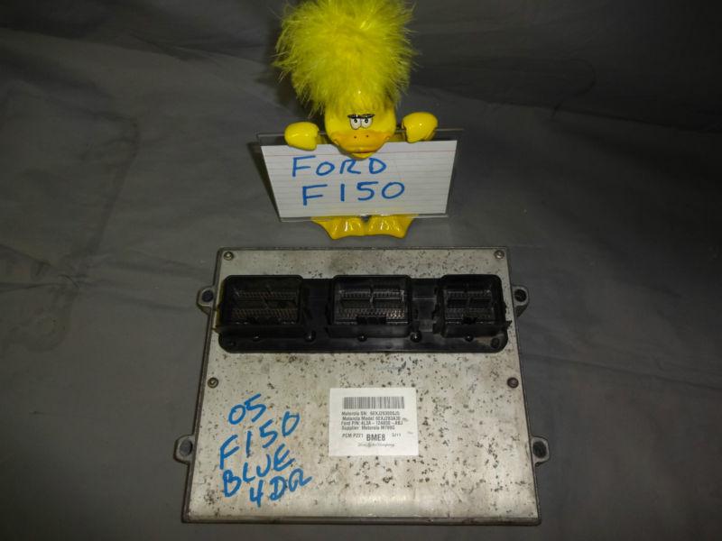 04 ford f150 new body at 4x4 4door 5.4l engine computer ecu #4l3a-12a650-abj oem