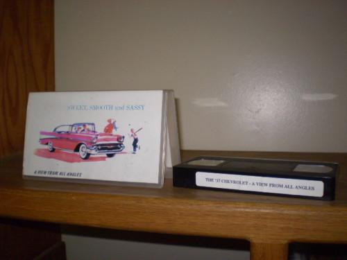 1957 chevrolet promo vhs video rare! opp!