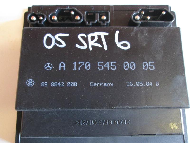 Buy 05 CHRYSLER CROSSFIRE SRT6 CONTROL UNIT MODULE COMPUTER FUSE RELAY