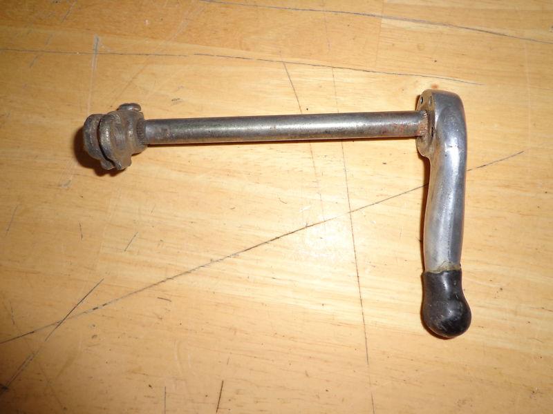 Honda fl 250 odyssey brake  lever, shaft,arm, missing screw and washer 