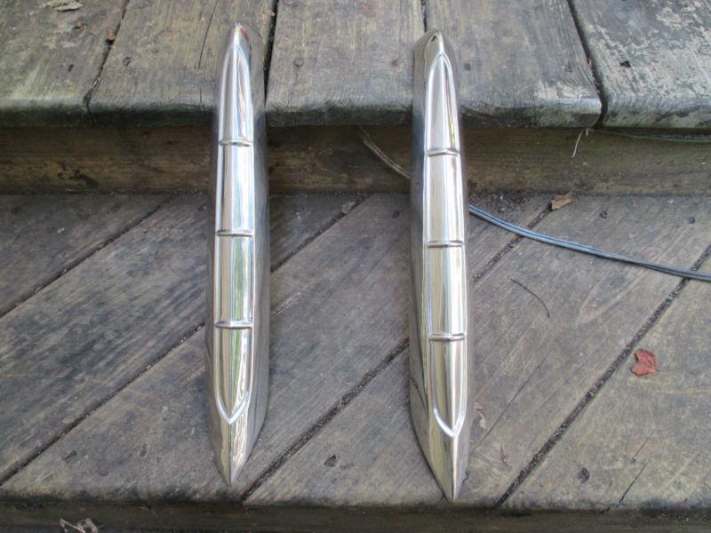 1959 plymouth fury savoy belvedere suburban (2) tail light trim molding