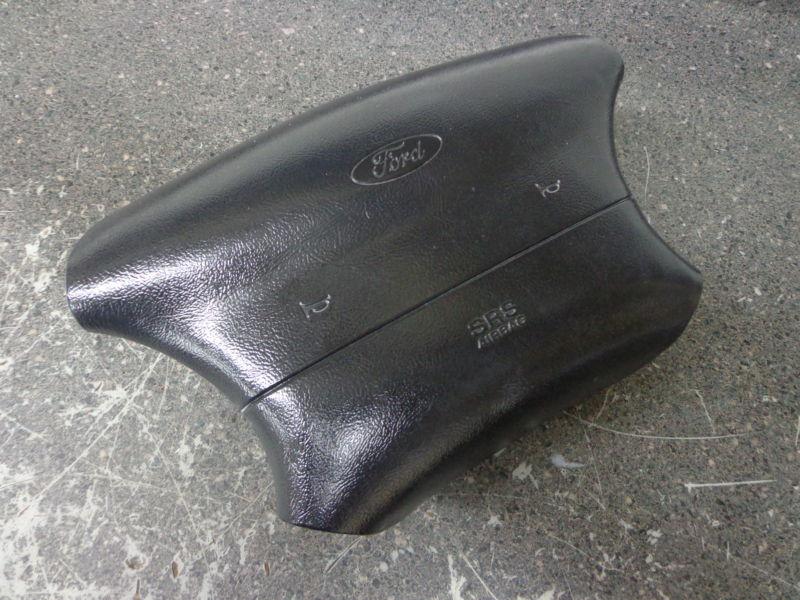Ford 95-01 explorer ranger steering wheel drivers air bag black 1995 - 2001