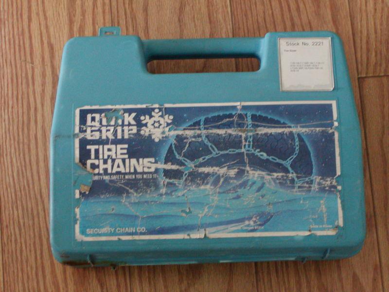 Snow/truck tire chains,  security  scc #qg2221, 225/75-16,225/75-17,225/75-17.50