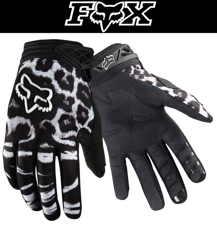 Fox racing youth dirtpaw black white dirt bike gloves motocross mx atv 2014