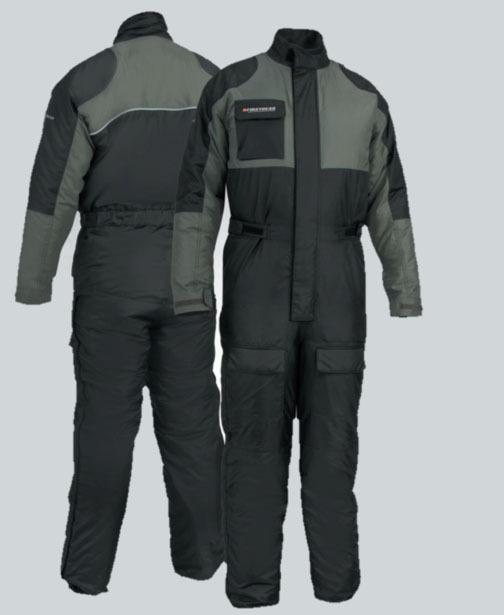 Firstgear thermo suit black / gunmetal motorcycle warm winter jump suit 3xlarge
