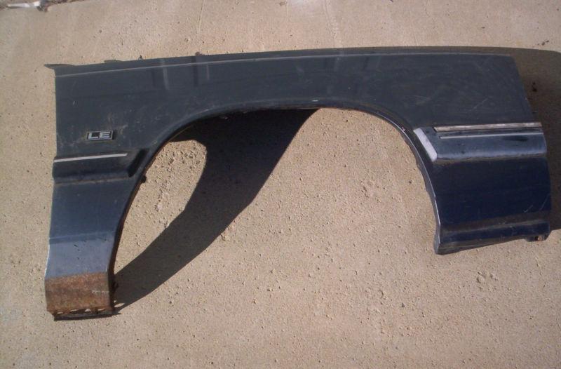 87  plymouth  reliant  right  front  fender   --check this out--