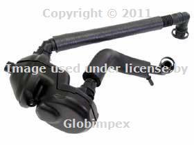 Bmw e39 e46 e53 e60 crankcase vent valve assembly genuine + 1 year warranty