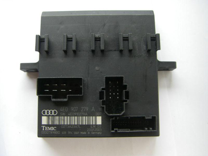 Audi a8 s8 onboard supply control module unit ecu 4e0907279a 4e0910279a