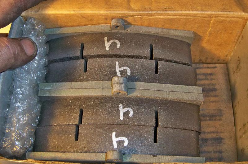 New brembo front (7775) st42 cmpd brake pads  nascar arca 