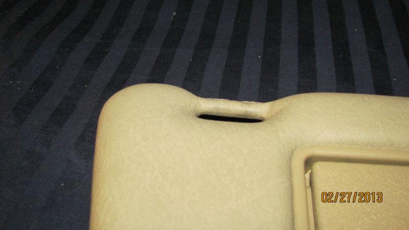 MERCEDES W124 SUNVISOR RIGHT PASSANGER SIDE