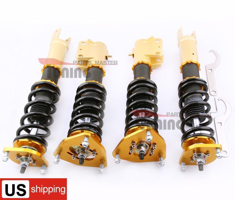 Mitsubishi 4g63 lancer evo 7 8 9  adjustable coilover coilovers shock absorber