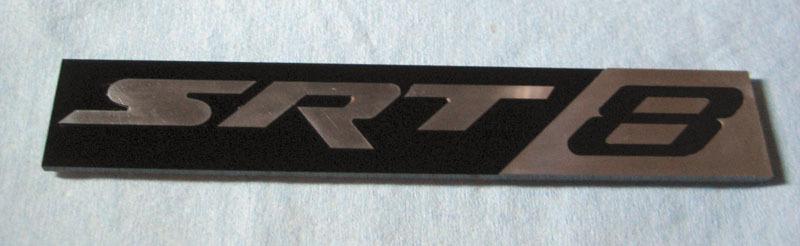 Billet srt8 emblem