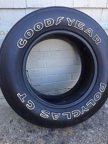 Goodyear polyglas tire f60-15 vintage hot rod poly glas muscle no reserve!!!