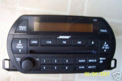 03 - nissan - altima -  radio ,6 cd player ( bose )