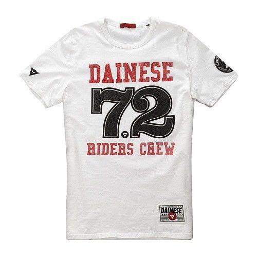 Dainese t-shirt riders crew t-shirt white
