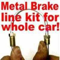 -complete metal brake line kit for dodge cars 1960-1976 -replace rusted lines!!!