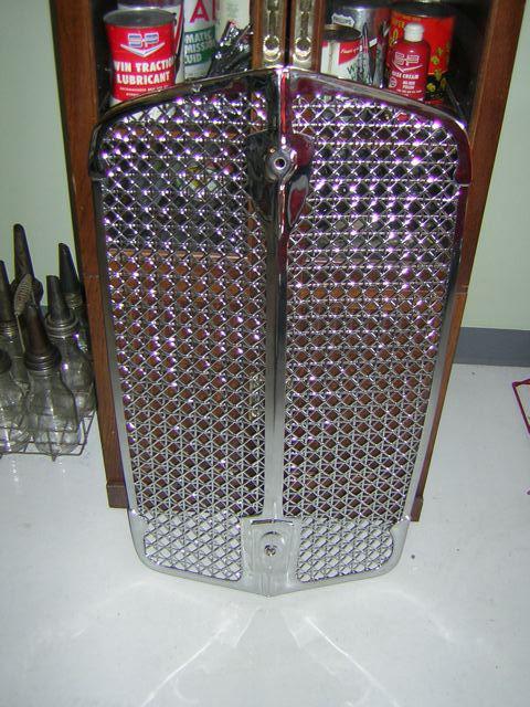 Stone guard for 1931 studebaker president