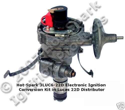 Electronic ignition conversion kit for lucas 22d6 rover triumph jaguar austin