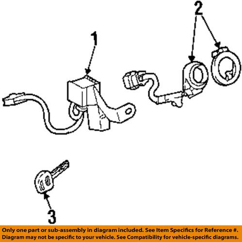 Toyota oem 8978660170 alarm system-transmitter