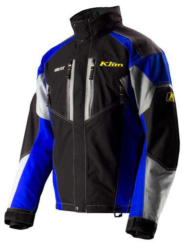 2014 klim vector gore-tex snowmobile parka blue large