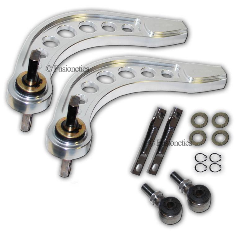 2007 2008 honda civic rear camber arms kit silver 06-10 1.8l 2.0l vtec 2009 2010