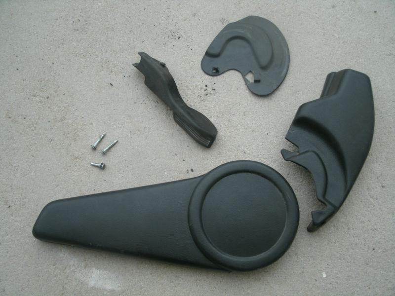 1982-1992 camaro front r/h passenger seat manual handle hinge assembly cover