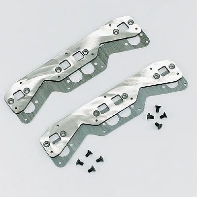 Hedman hedders header flanges inner sub flange steel 0.375" thick gaskets bolts