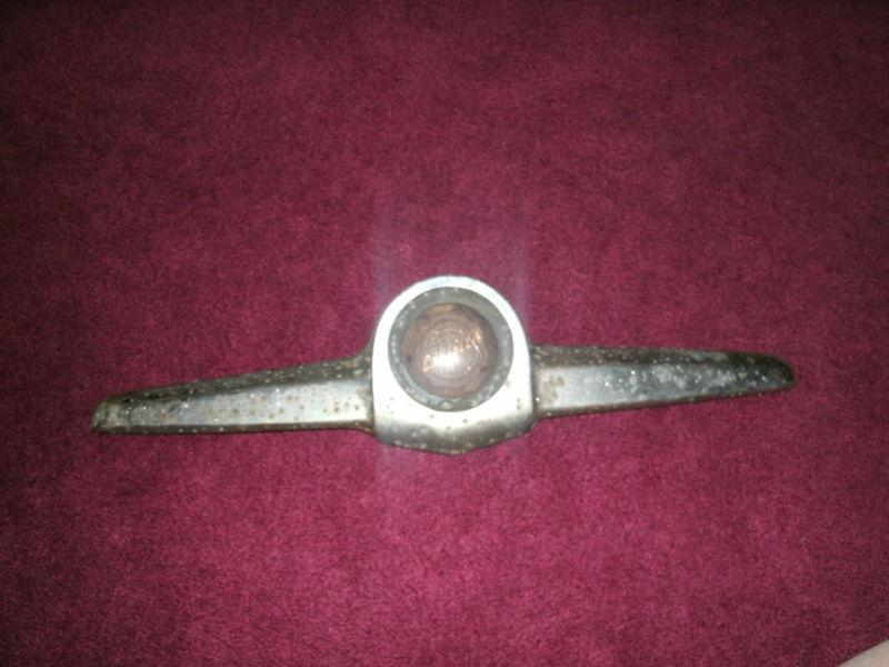 Vintage chrysler trunk ornament script emblem from the 1940's or 1950's
