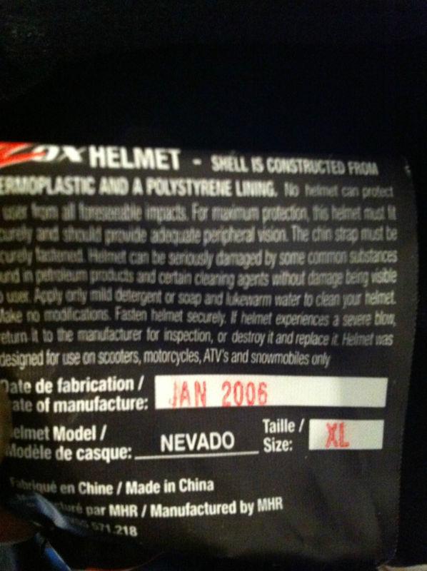 USED Helmet ZOX MODEL NEVADO TWO SIZES, US $37.00, image 6