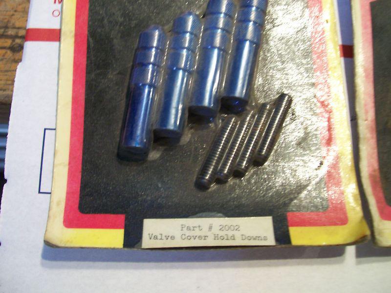 Find VINTAGE CHEVY VALVE COVER HOLD DOWNS PERFORMANCE ENGINEERING