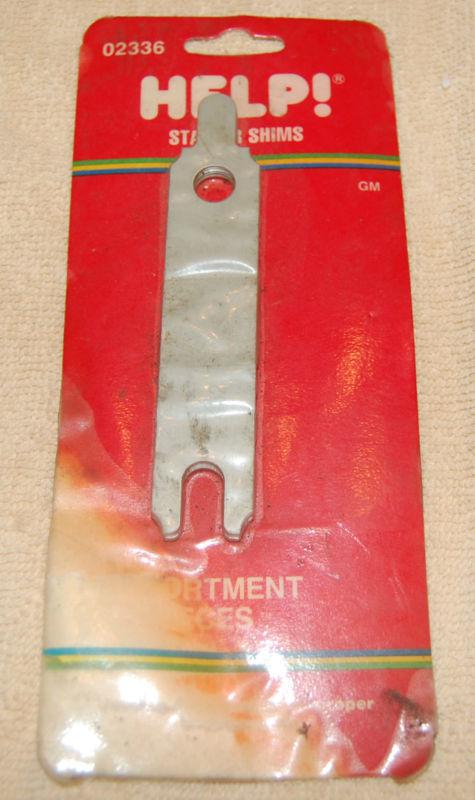 Motormite help starter shims # 02336 5 pc assortment