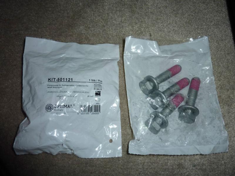 Find BMW FRONT WHEEL HUB BEARING SELFLOCKING BOLTS WITH WASHERS 8