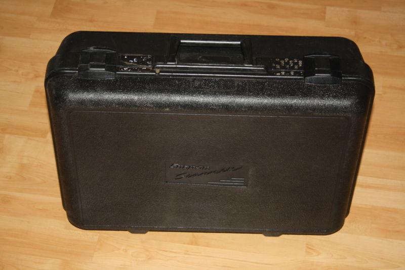 Snap-on mt-2500 hard carrying case 4 deluxe scan tool excellent condition htf