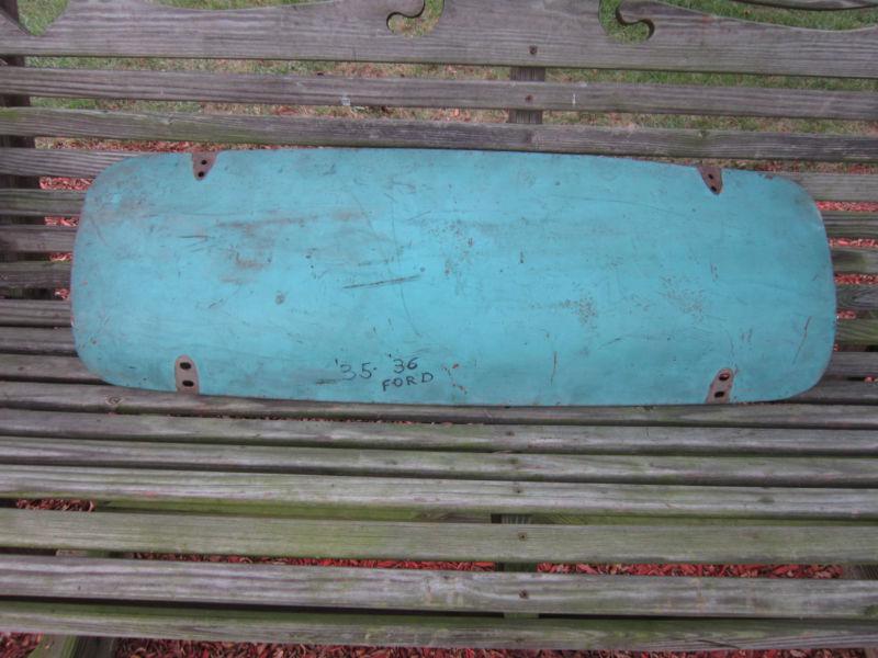Trunk lid 1935 1936 ford trunkback humpback sedan 2 dr. 35 36 original hot rod