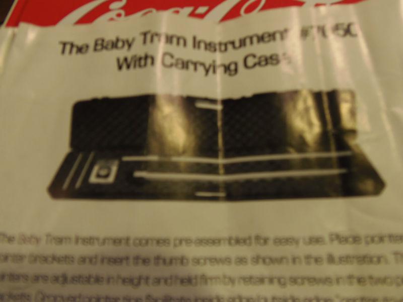 BABY TRAM iNSTRUMENT 7060 W/CASE, US $195.00, image 2