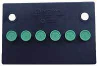 Mopar dodge, plymouth, chrysler green top cable post battery top cover free ship