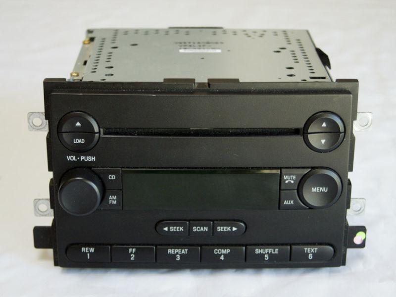 Ford/lincoln/mercury oem radio 6 disc cd #4l3t18c815ak 2004 -2007 mustang f150