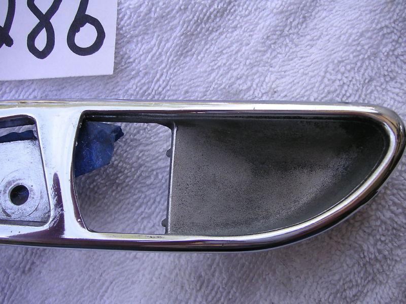 Mercedes Benz 107 1972 450 SL Right Interior chrome door handle trim, US $18.95, image 3
