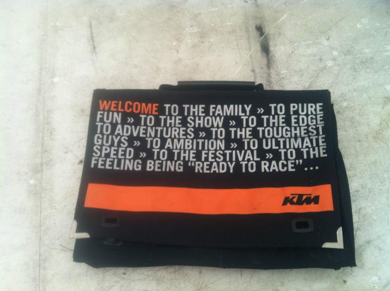 Find KTM racing parts bag tool bag sx sxf exc xcw 65 85 125 250 300 350
