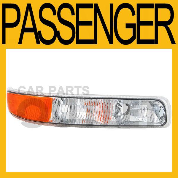 Find SILVERADO SUBURBAN TAHOE BUMPER SIGNAL PARKING LIGHT LAMP ASSEMBLY