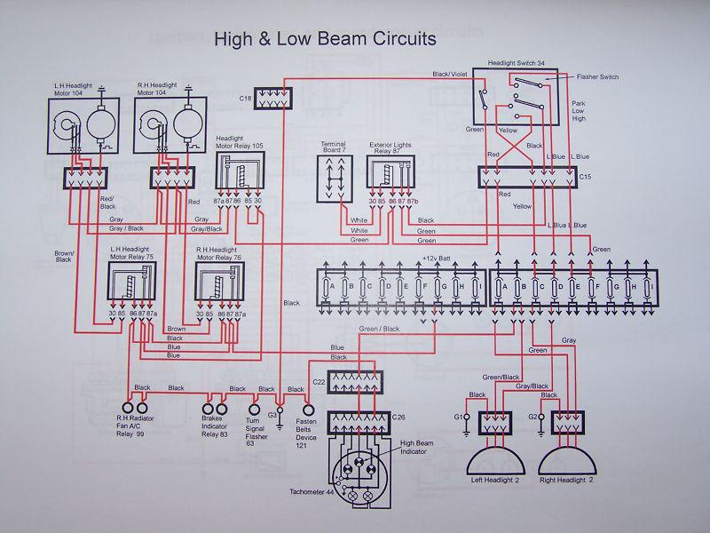 FERRARI 1981-82 308 GTSi-GTBi RELAYS DIAGRAM (COLOR) IN JPG FORM BY EMAIL, US $6.00, image 2