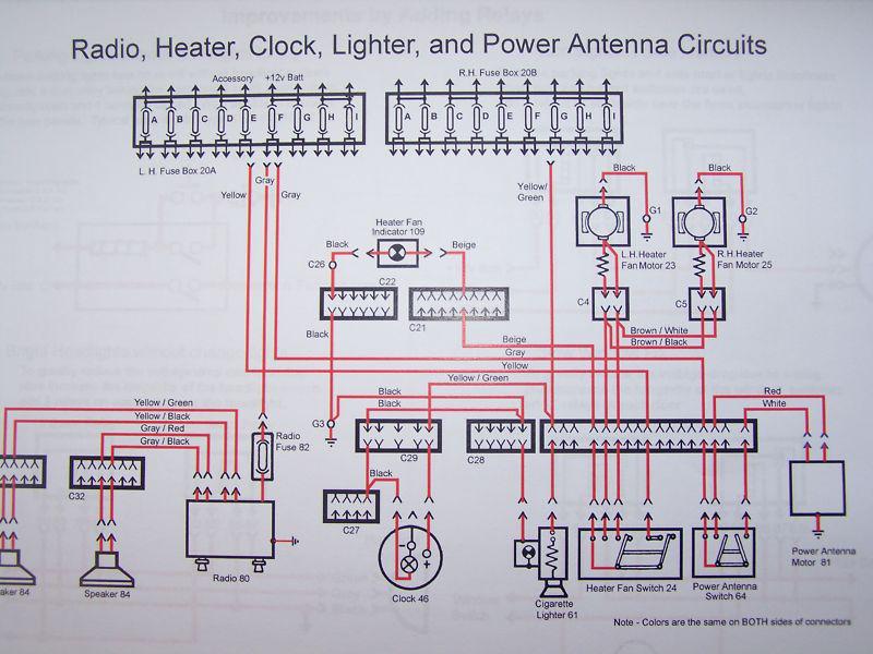 FERRARI 1981-82 308 GTSi-GTBi RELAYS DIAGRAM (COLOR) IN JPG FORM BY EMAIL, US $6.00, image 4