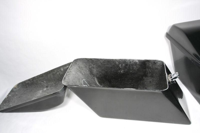 Hand Laid Fiberglass Motorcycle Hard Saddlebags Harley Yamaha Saddle Bag, US $50.00, image 4