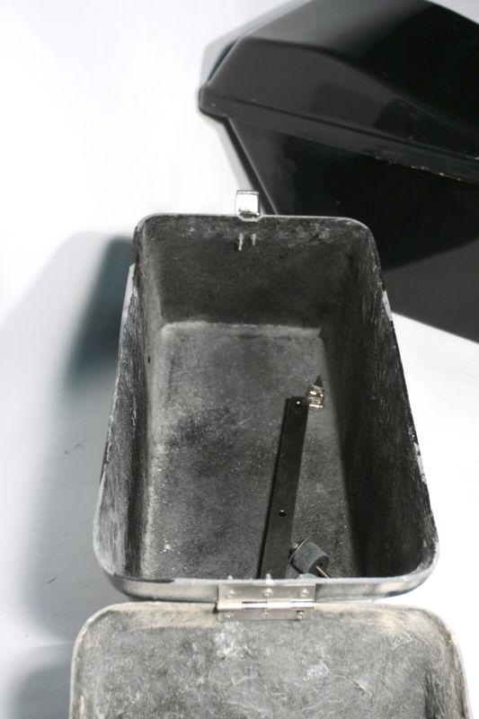 Hand Laid Fiberglass Motorcycle Hard Saddlebags Harley Yamaha Saddle Bag, US $50.00, image 5