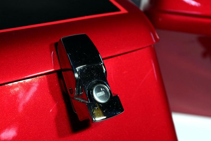 Hand Laid Fiberglass Motorcycle Hard Saddlebags Harley Yamaha Saddle Bag, US $50.00, image 7